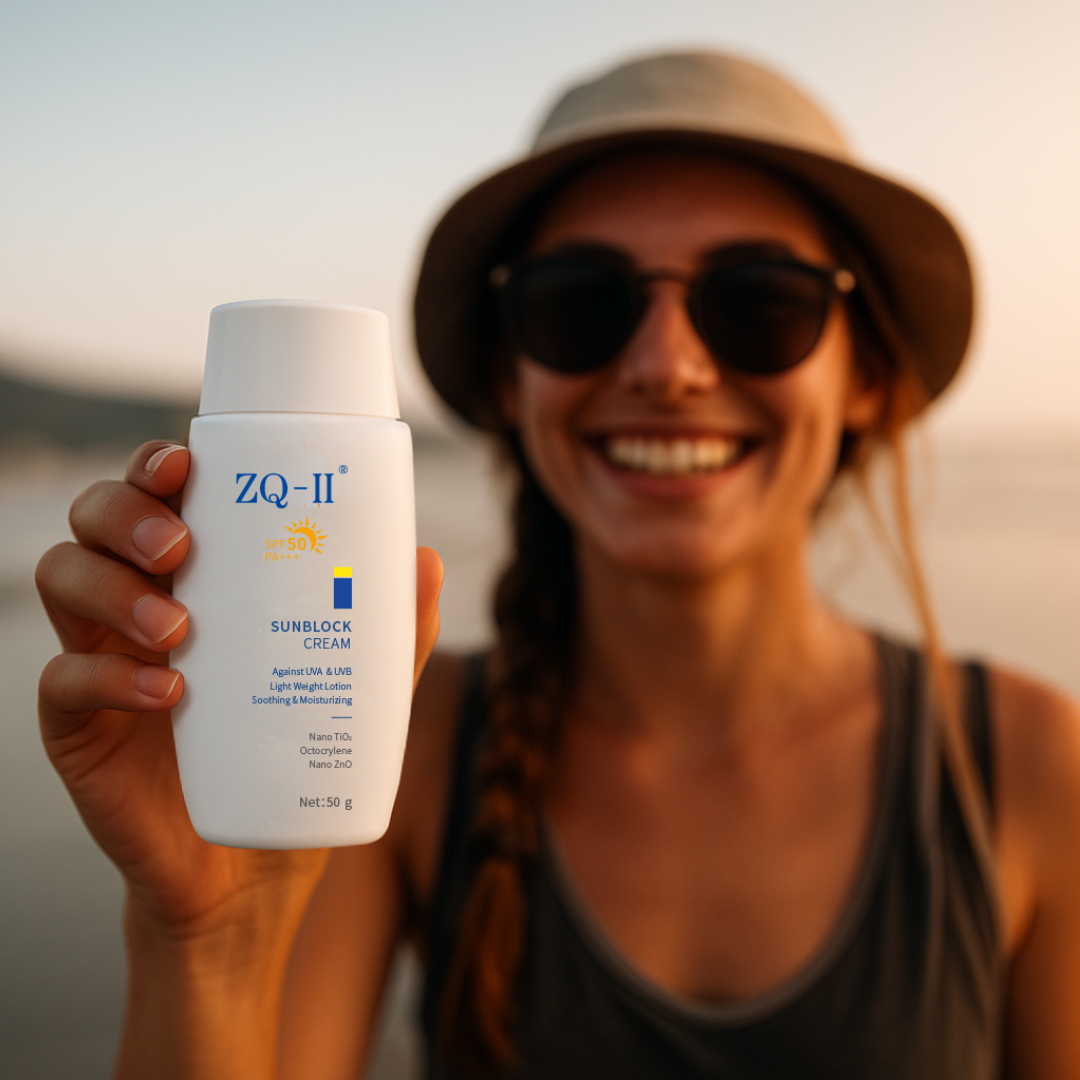 ​ZQ-II Sunblock Cream: Your Daily Skincare Essential – Not Just for Summer!