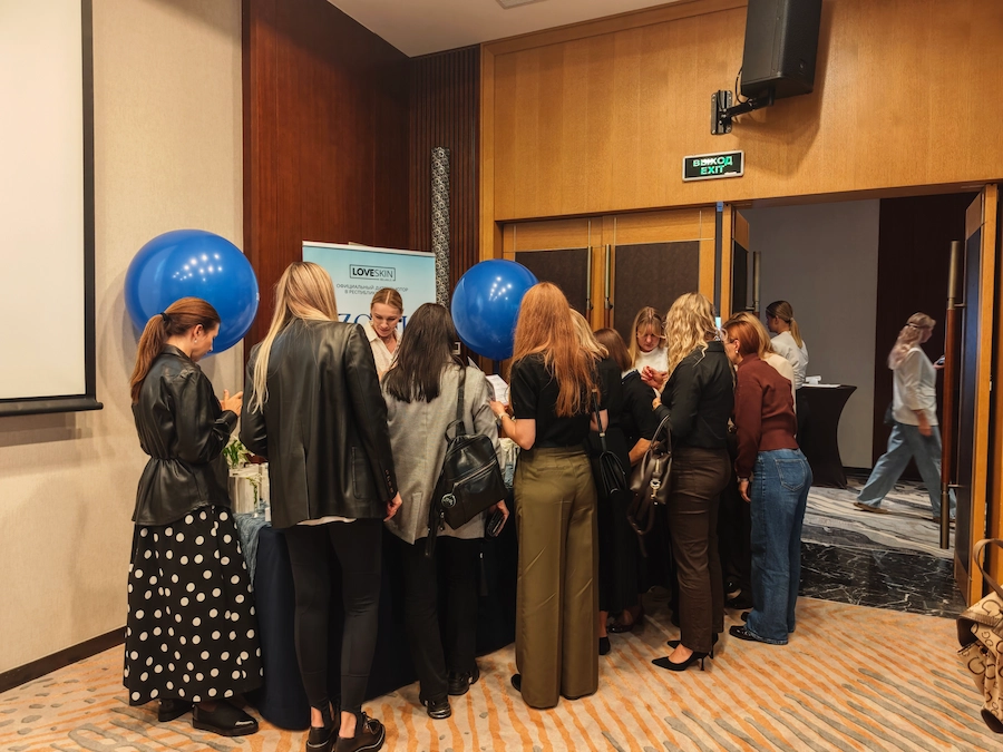 ZQ-II products presented during the professional exchange with LOVESKIN